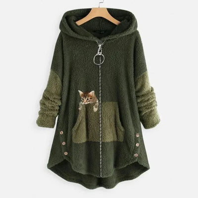 Sagas | Sweat à capuche en peluche douce